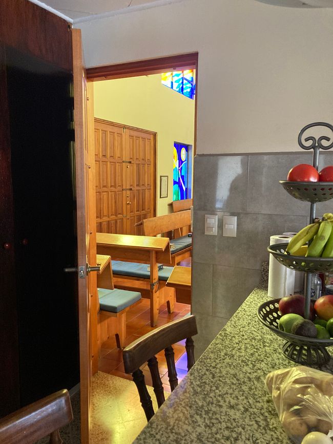 Von der Küche in die Kirche