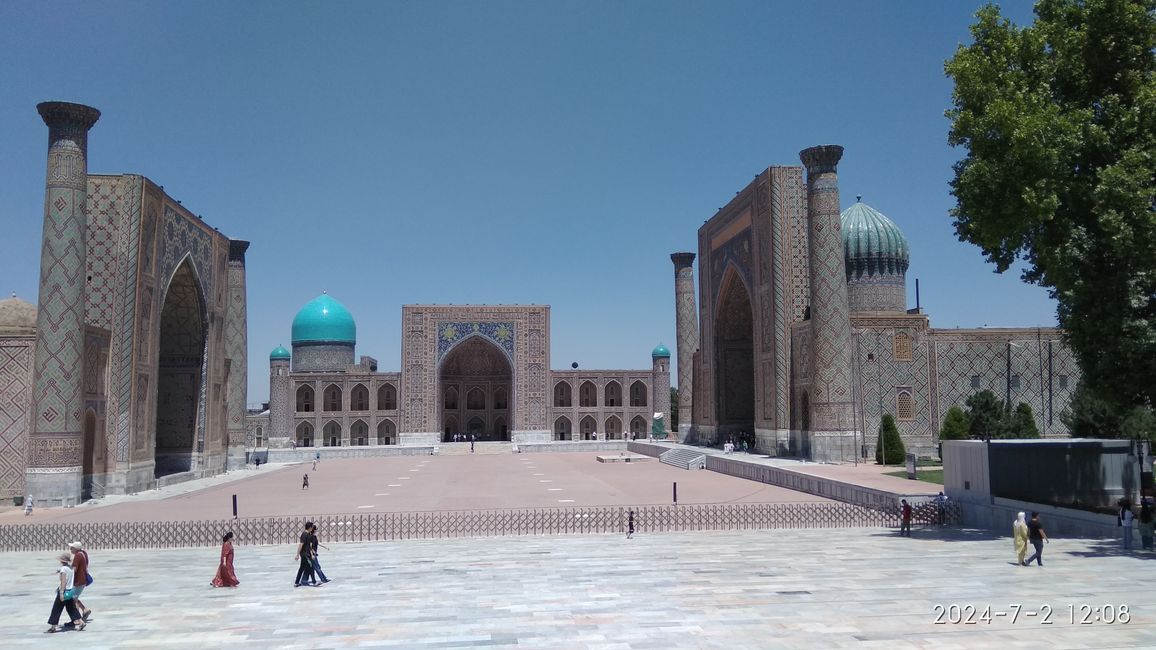 24. Etappe "Samarkand, Usbekistan"
