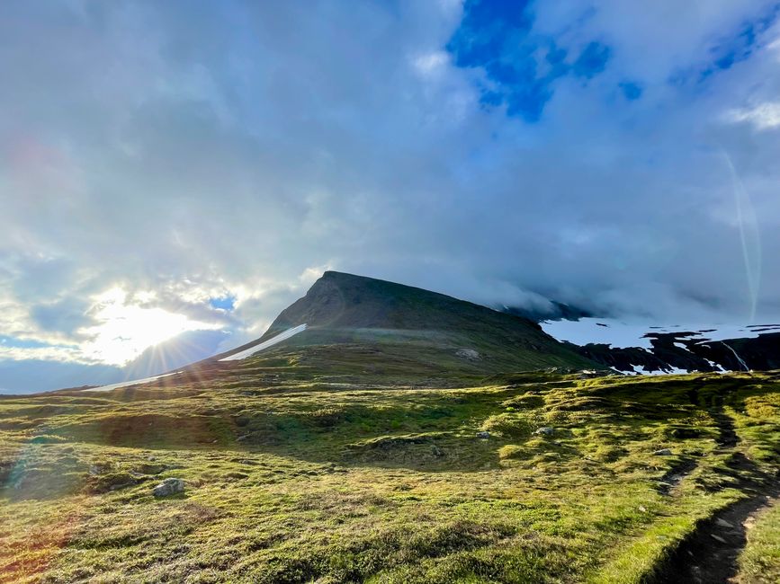 Der Anstieg, der leider nicht so dramatisch wirkt wie er es ist 