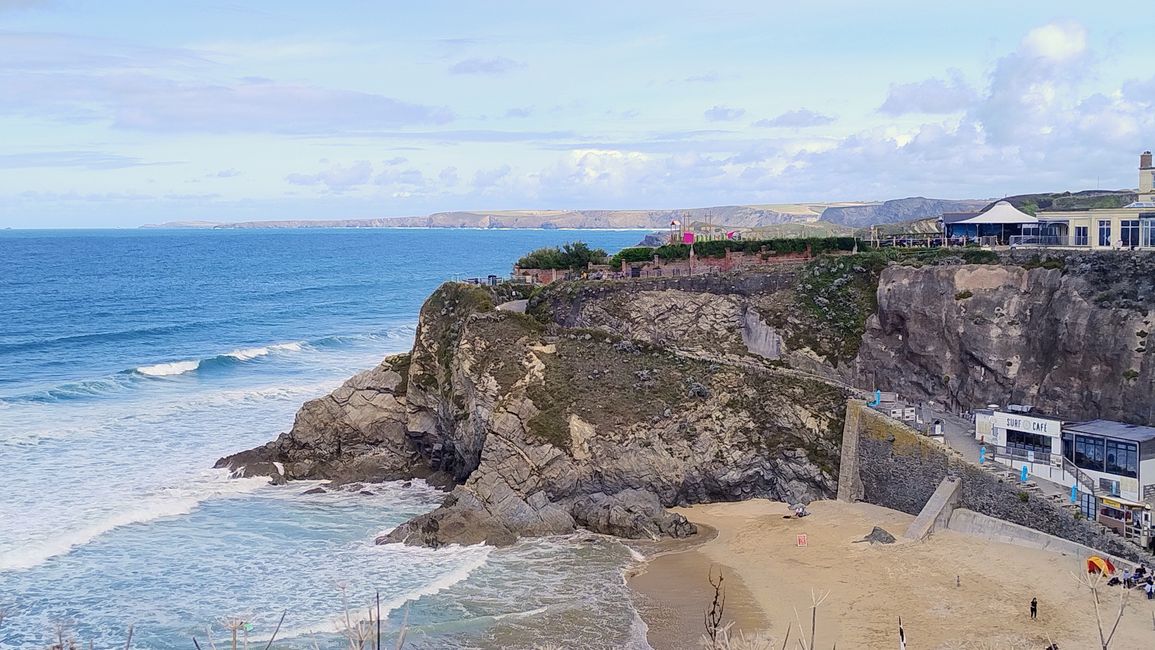 Newquay Great Western Beach (Aldi Parkplatz)