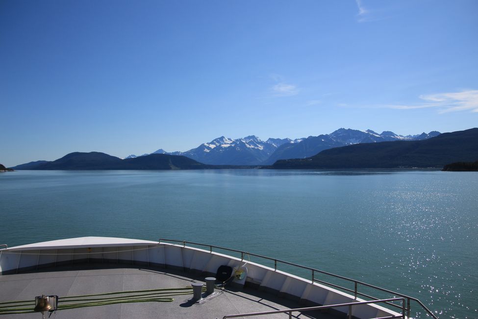 Tag 23: Skagway - Haines: das große Schwitzen in Alaska beginnt!