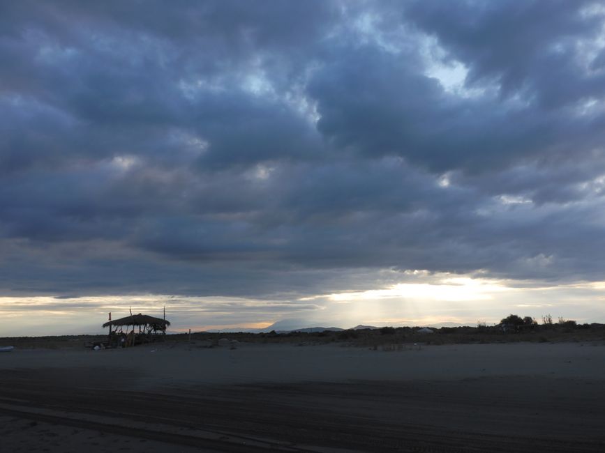 Starkes Wolkenspiel