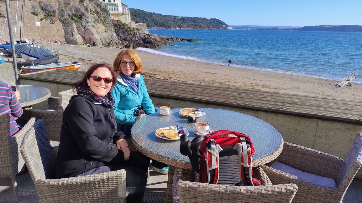 Petit-déjeuner à Cawsand