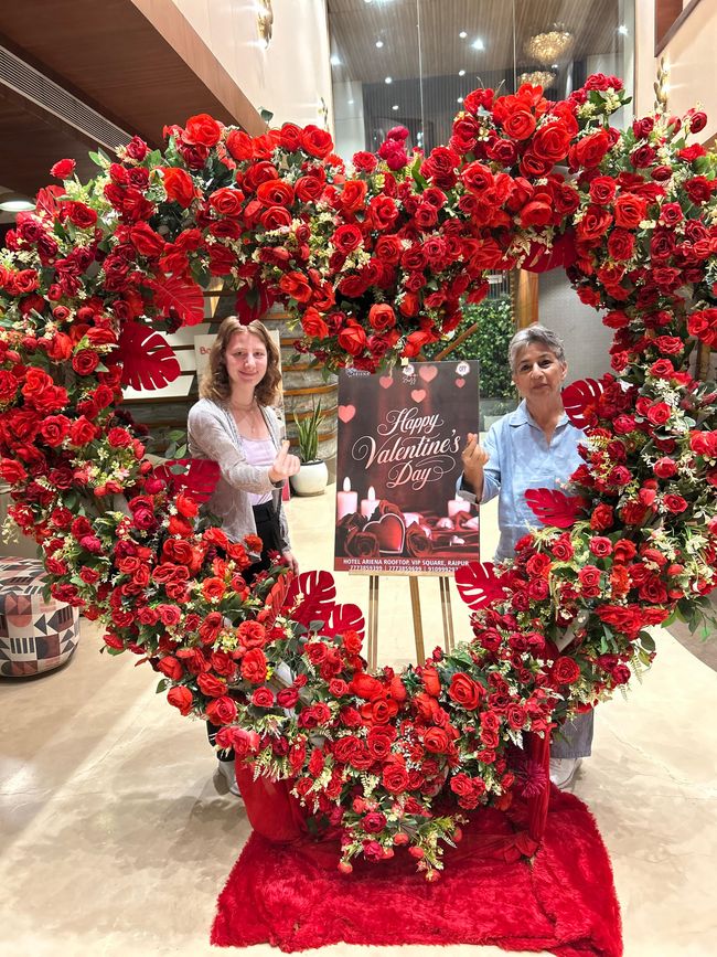 Freitag - Vorbereitungen für den Valentinstag