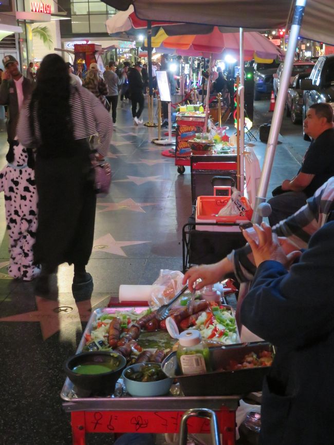 Mxikanische Fast Food am Walk of Fame