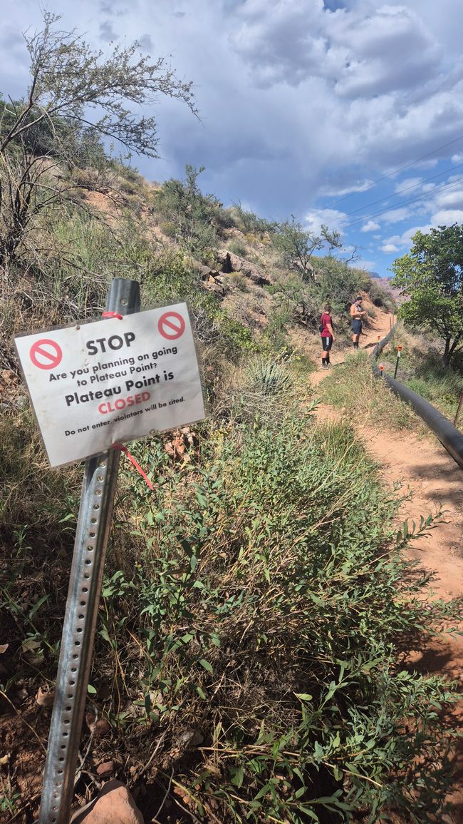 30.09. Grand Canyon - Bright Angel Trail