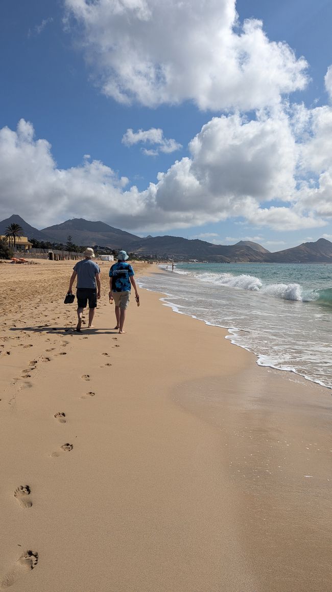 Tag 4: Chillen am Strand von Porto Santo