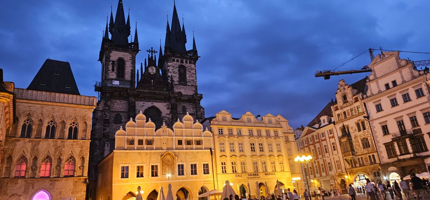 Prag - bin wieder mal da! Eine sehr volle und atemberaubende Location!