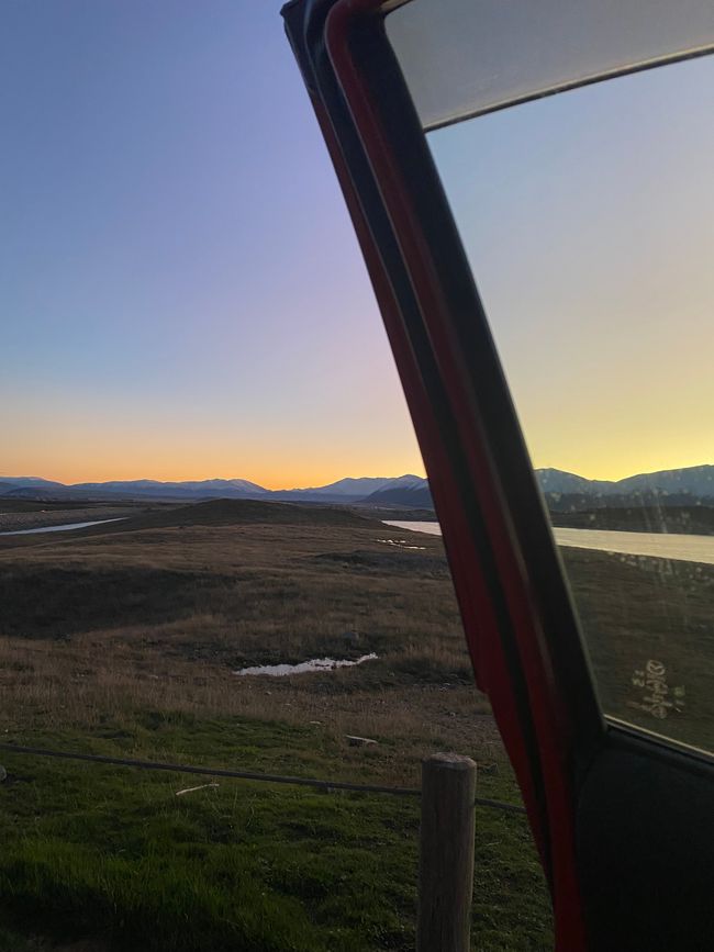 Tekapo, working and off we go