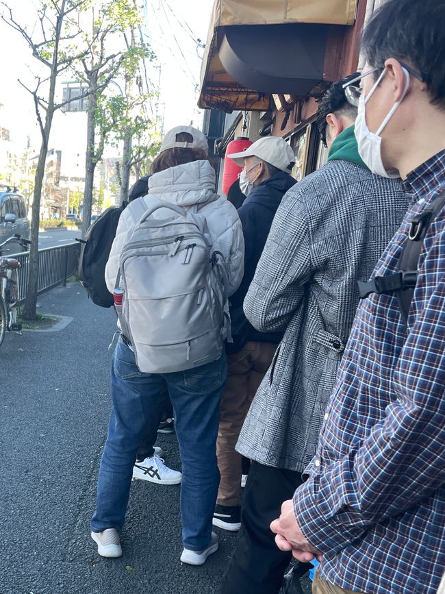 Warteschlange vor dem Ramen-Restaurant