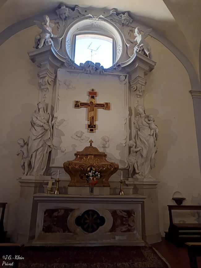 Altar Interior de la Basilica de Santa María Maggiore