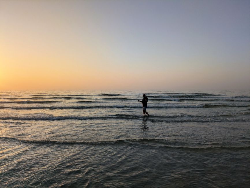 Tour in kayak al tramonto