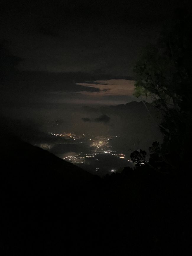 Blick zurück auf Antigua