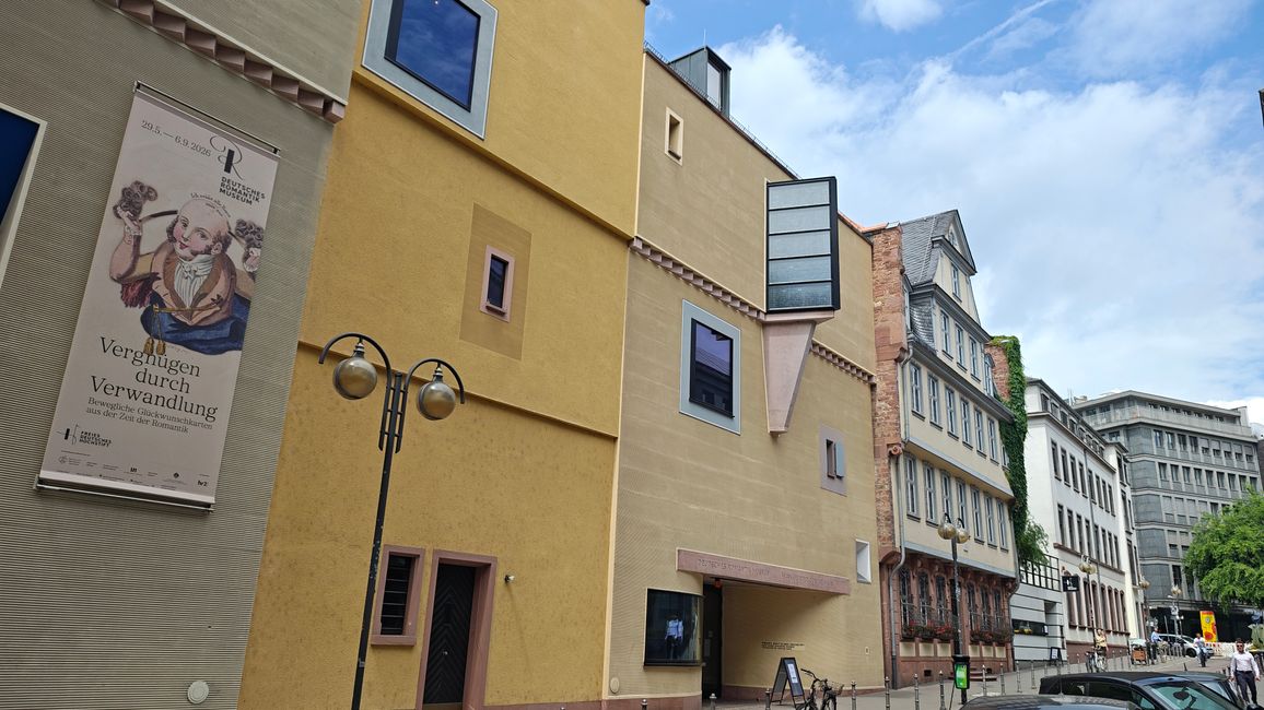 Museo della Romantica accanto alla casa natale di Goethe