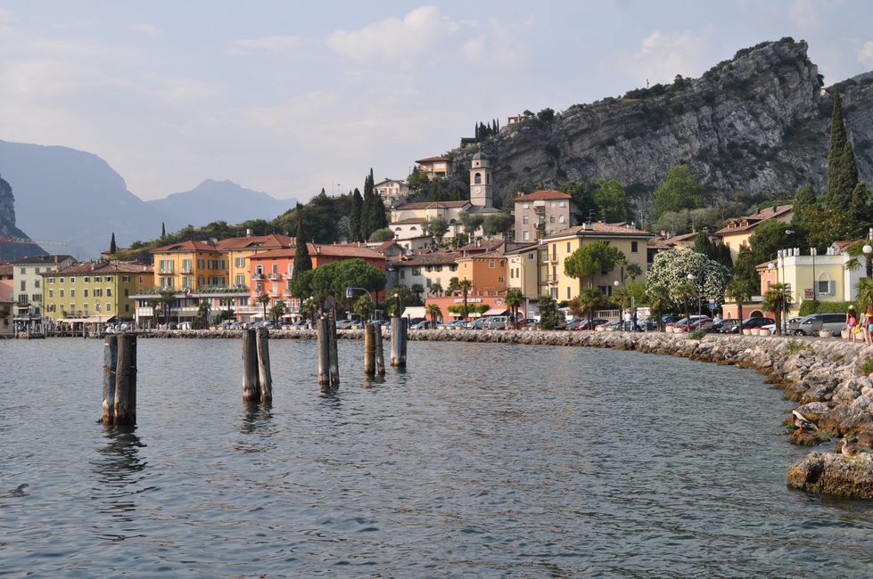 Torbole am Gardasee im Juli 2013