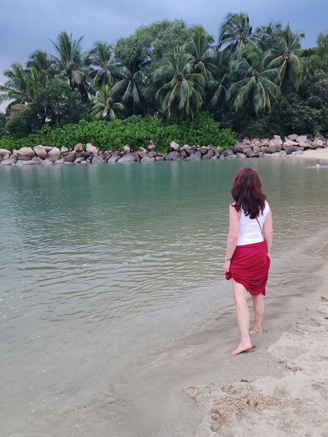 Sentosa Beach ....