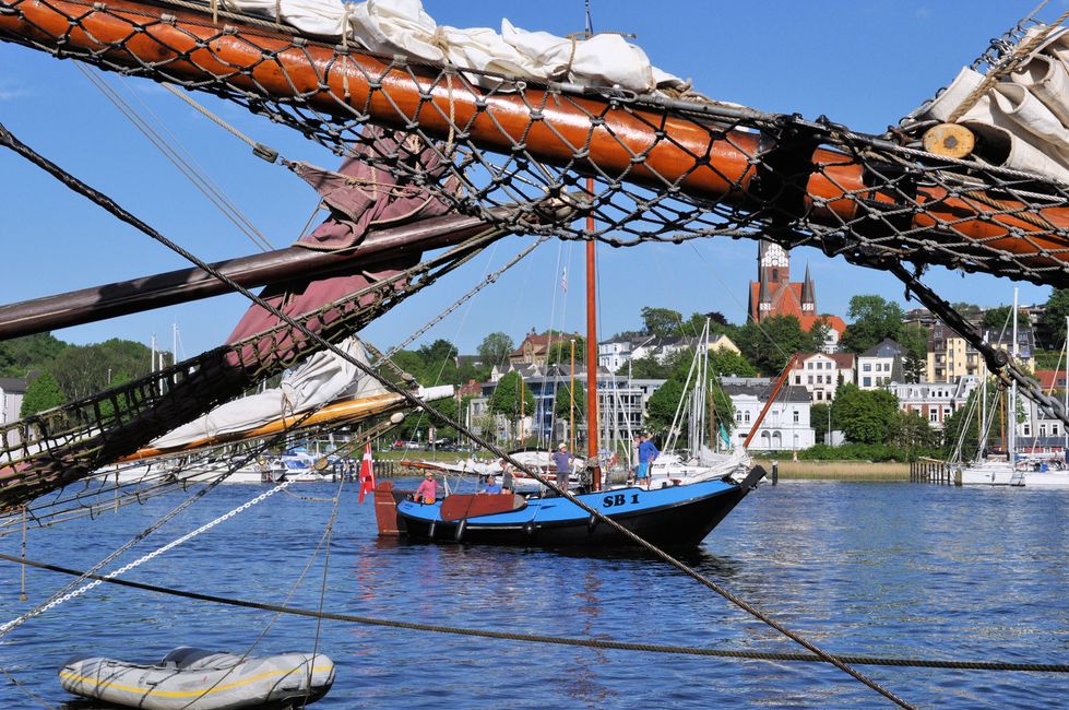 Fahrt zur Rum-Regatta in Flensburg 2017