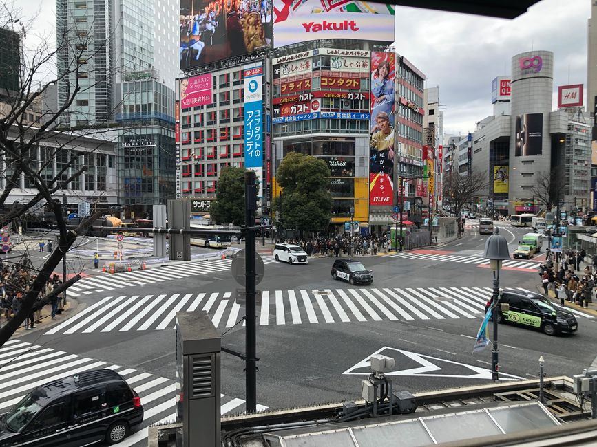 Shibuja Crossing - die nächsten Fotos schnell durchklicken