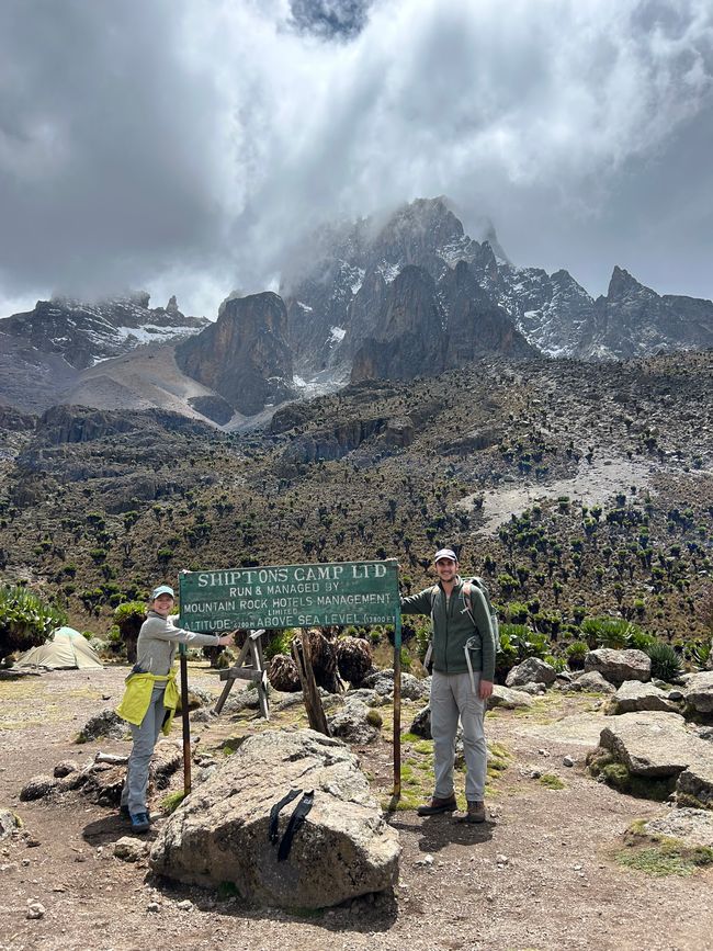 Superamento del Massiccio del Mt. Kenya