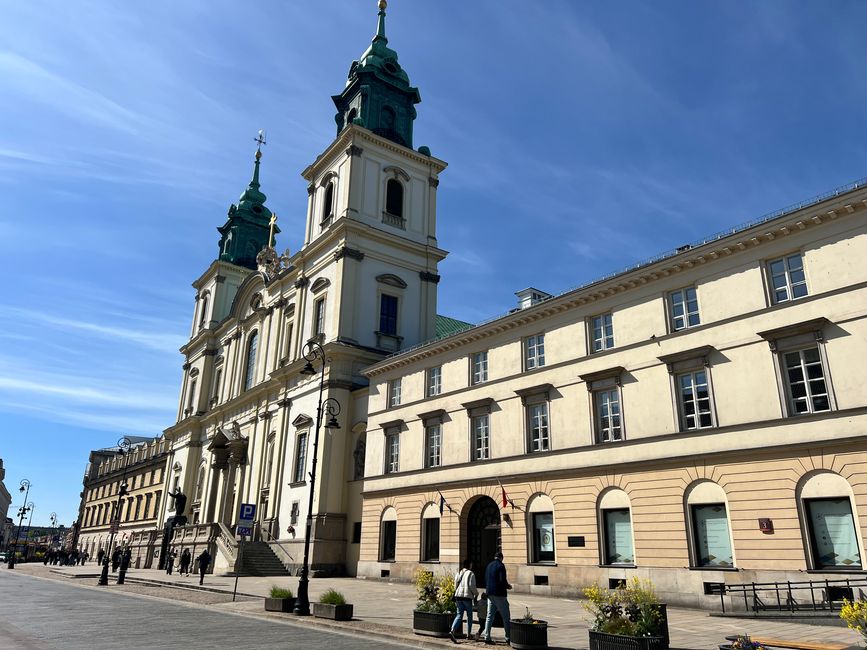 Spaziergang durch Warschau