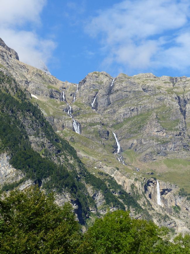 El Parque Nacional de Ordesa y Monte Perdido y sus cascadas