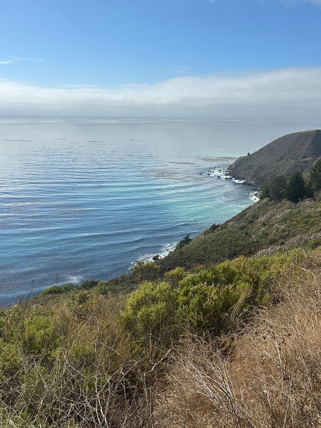 Sigue adelante por la costa Santa Cruz/Monterey/Big Sur/Morro Bay/Santa Bárbara/Malibú