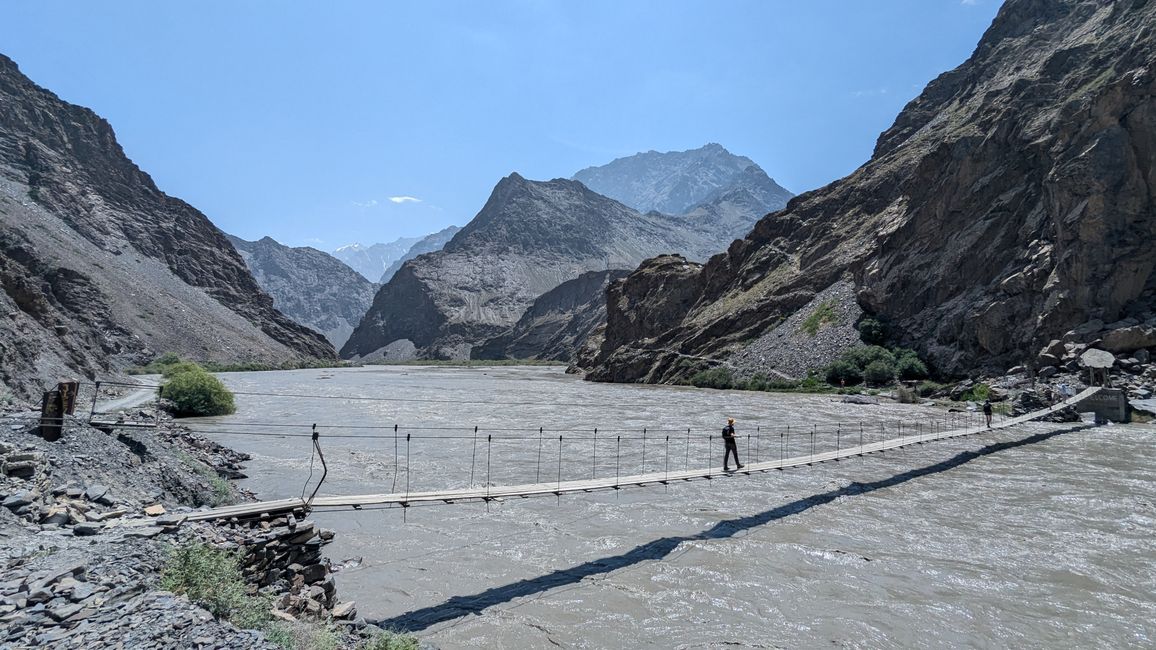 Brücke zum Wanderweg