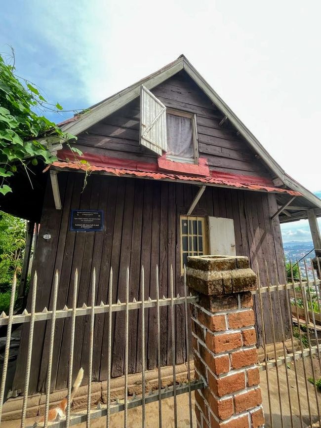 Old wooden house in Tana
