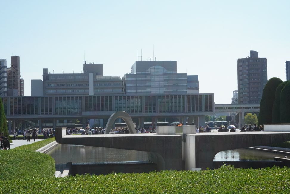 Ankunft in Hiroshima