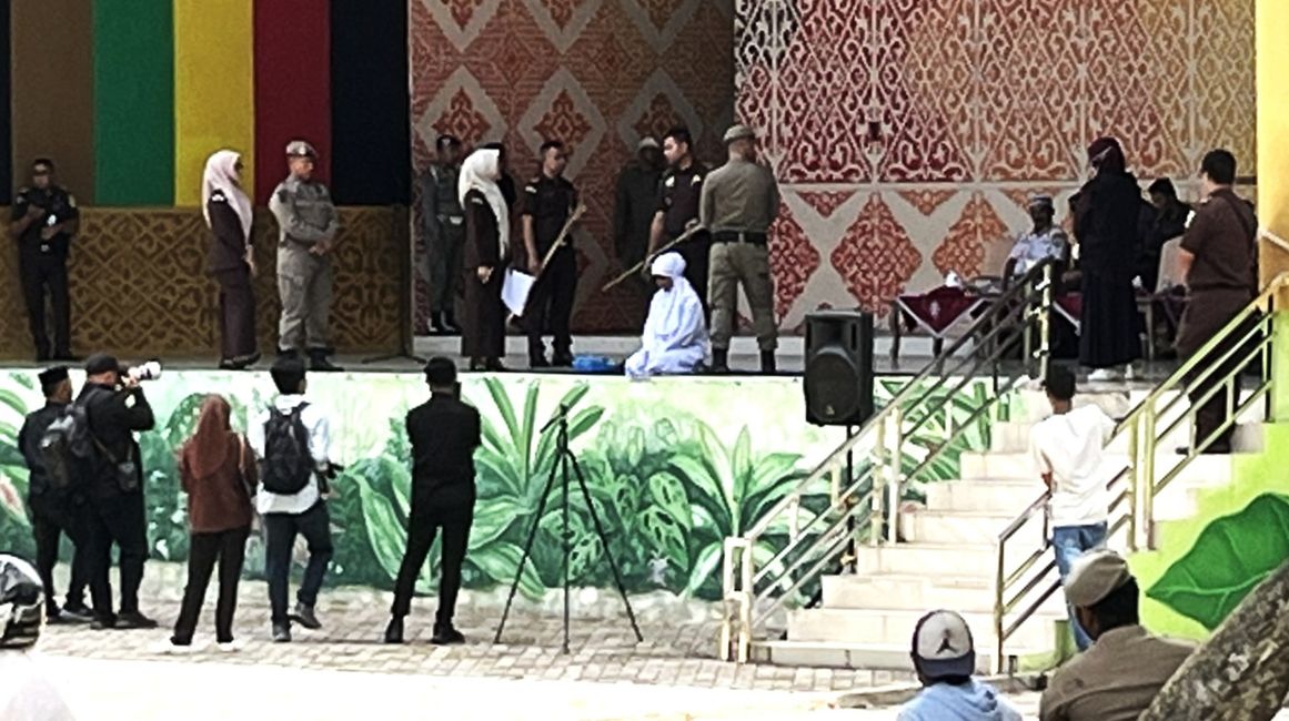 Banda Aceh, flagelación pública