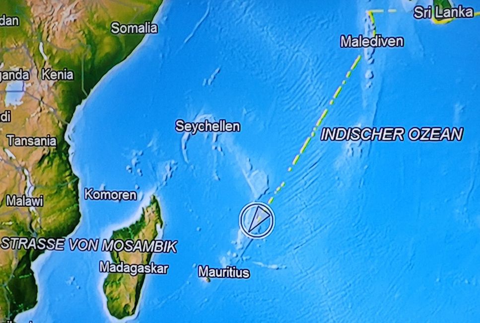 Día 127 y 128 hasta 131 de 175: Crucero alrededor del mundo - Malé/Maldivas y cuatro días en el mar