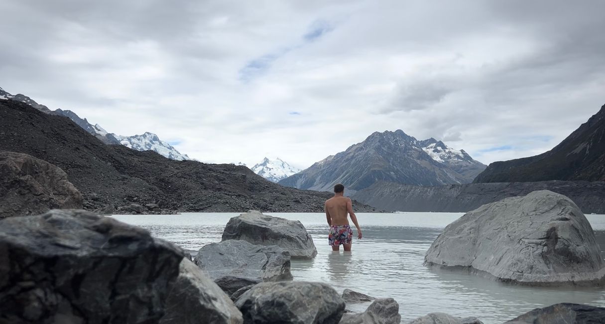 Tasman Gletscher See 
