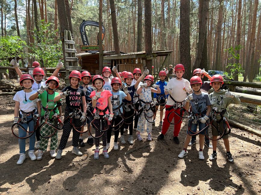 School trip to Petzow