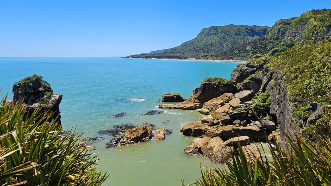 Charleston - Punakaiki - Greymouth - Arthur's Pass