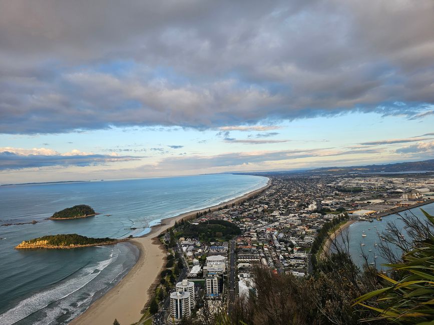 Tauranga vom Mount Maunganui