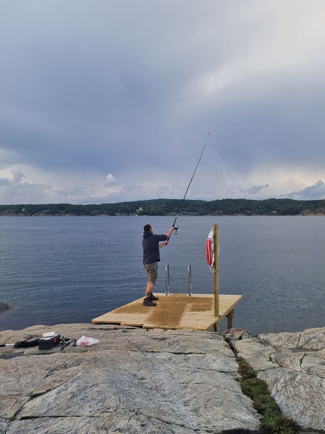 Schweden 10. Tag - Am Vänern See vorbei, Fossen Camping und Smögen