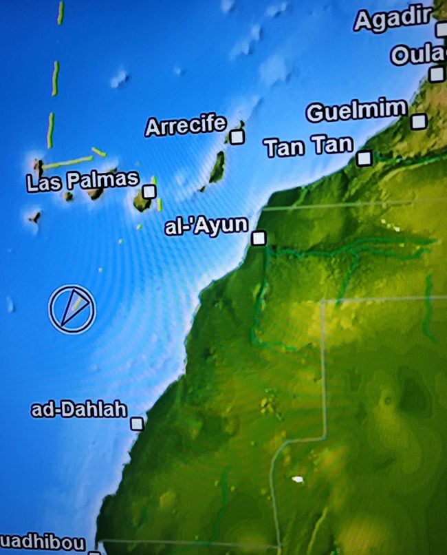 En route de Las Palmas Gran Canaria vers Mindelo, Cap-Vert