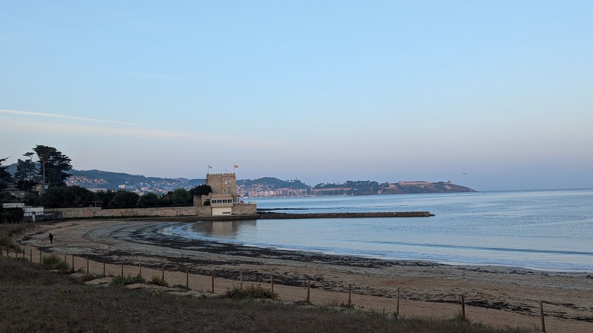 Eighth Stage on the Camino Portugues da Costa from Baiona to Vigo