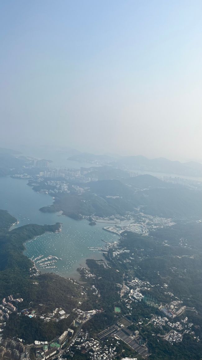 Approche de Hong Kong, en attente du vol pour Sydney