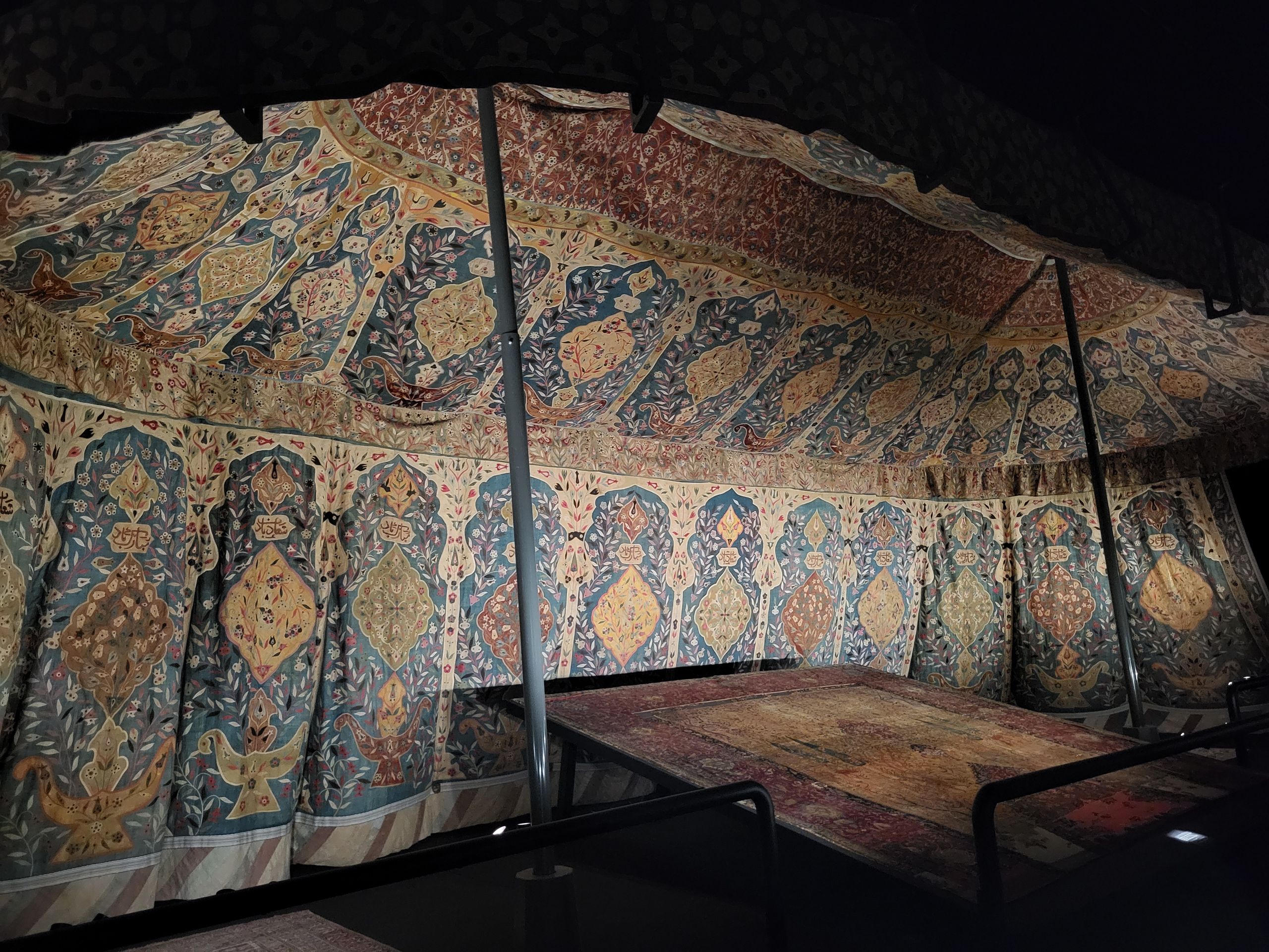 Tente ottomane - Exposition Château Wawel