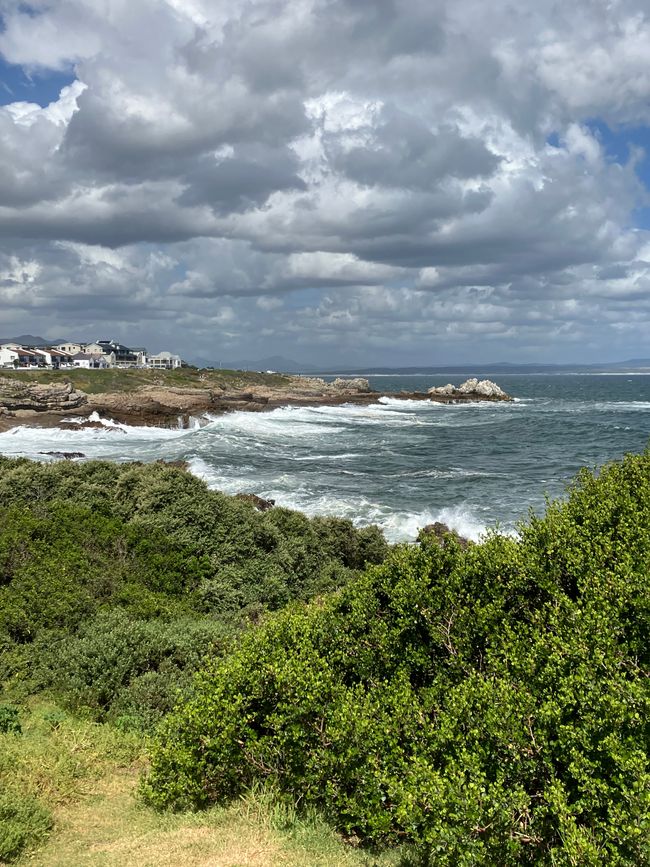 From Mossel bay to Hermanus