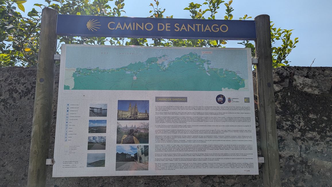 5. Etappe Camino del Norte von Santona nach Güemes