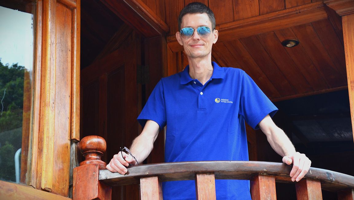 Thomas Stukenbrok auf der Mekong Pearl