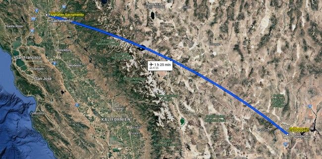 BLOG 2: Kurzstopps in Sacramento & Las Vegas