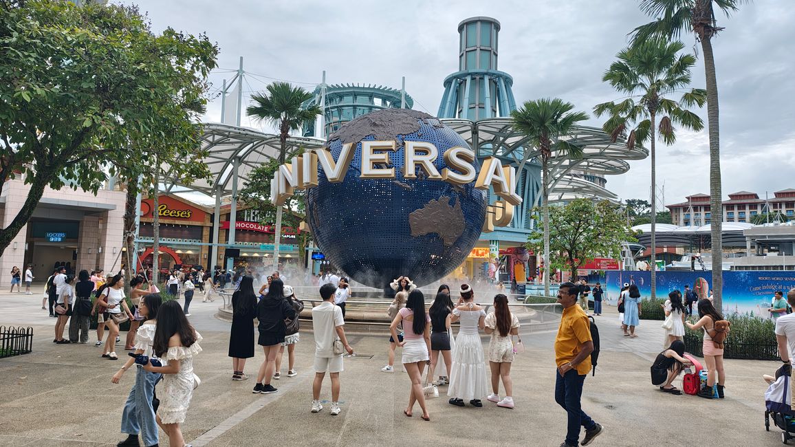 Sentosa vor dem Universal Freizeitpark