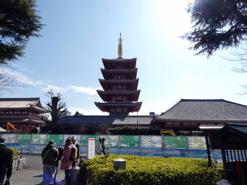 Der ältesten Tempel in Tokio Sensō-ji
