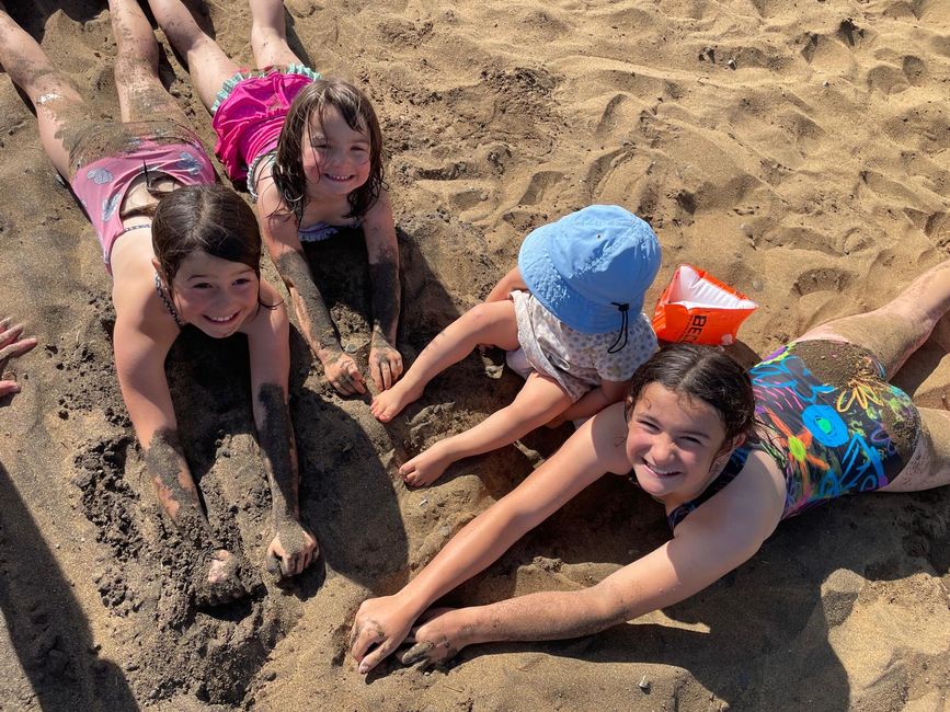 À la plage