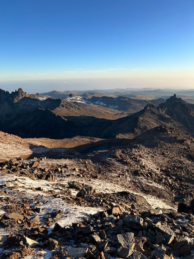 Superamento del Massiccio del Mt. Kenya