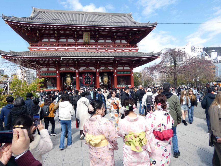 Der ältesten Tempel in Tokio Sensō-ji