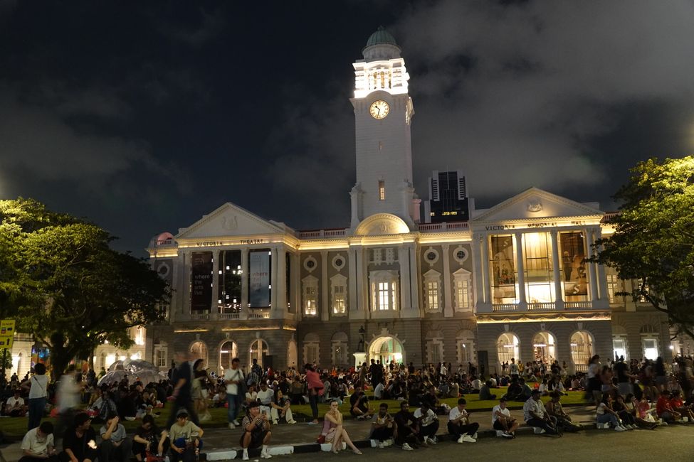 New Year's Eve in Singapore ....